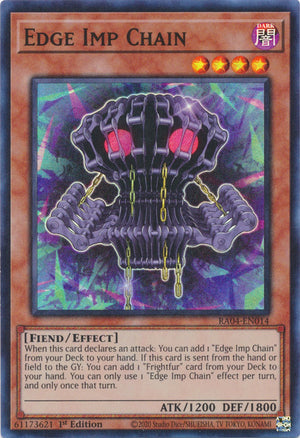 Yugioh - Edge Imp Chain *Select Rarity* RA04-EN014 (NM)