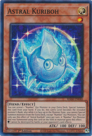 Yugioh - Astral Kuriboh *Select Rarity* RA04-EN040 (NM)