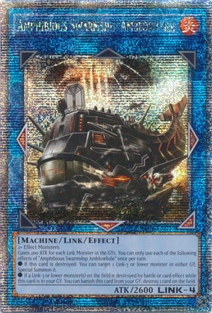 Yugioh -	Amphibious Swarmship Amblowhale *Select Rarity* RA04-EN077 (NM)