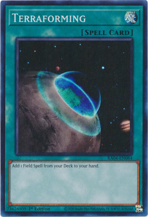 Yugioh - Terraforming *Select Rarity* RA04-EN084 (NM)