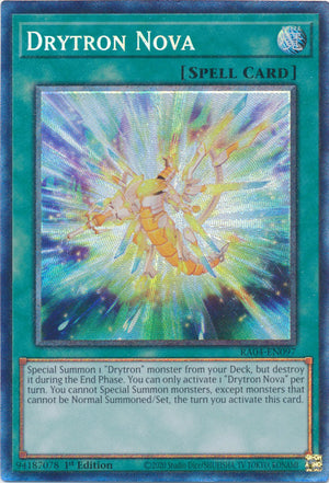 Yugioh -	Drytron Nova *Select Rarity* RA04-EN097 (NM)