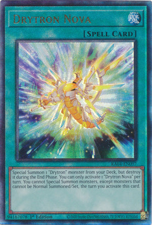 Yugioh -	Drytron Nova *Select Rarity* RA04-EN097 (NM)