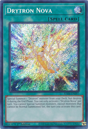Yugioh -	Drytron Nova *Select Rarity* RA04-EN097 (NM)