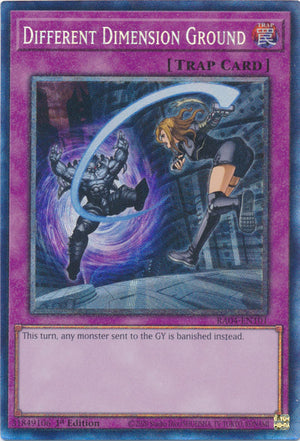 Yugioh -	Different Dimension Ground *Select Rarity* RA04-EN101 (NM)