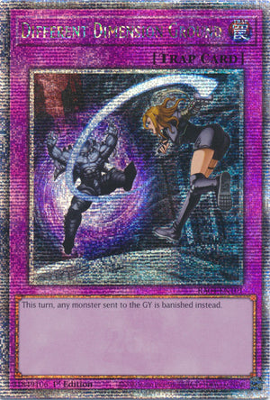 Yugioh -	Different Dimension Ground *Select Rarity* RA04-EN101 (NM)