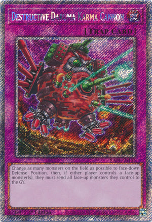 Yugioh - Destructive Daruma Karma Cannon *Select Rarity* RA04-EN103 (NM)
