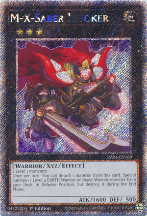 Yugioh - M-X-Saber Invoker *Select Rarity* RA04-EN169 (NM)