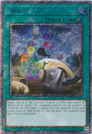 Yugioh - Saqlifice *Platinum Secret Rare* RA04-EN238 (NM)