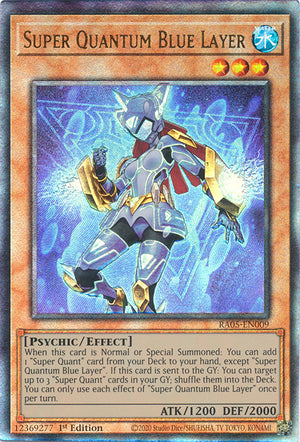 Yugioh - Super Quantum Blue Layer *Select Rarity* RA05-EN009 (NM)