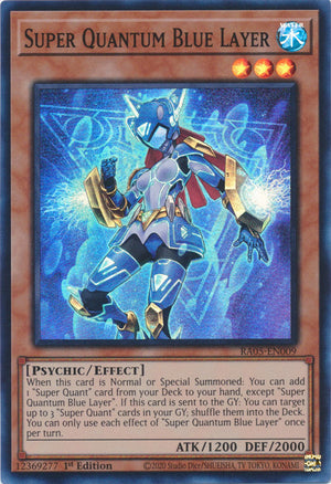 Yugioh - Super Quantum Blue Layer *Select Rarity* RA05-EN009 (NM)
