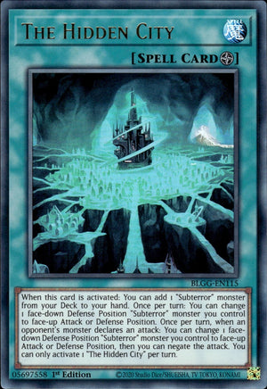 Yugioh - The Hidden City *Ultra Rare* BLGG-EN115 (NM)