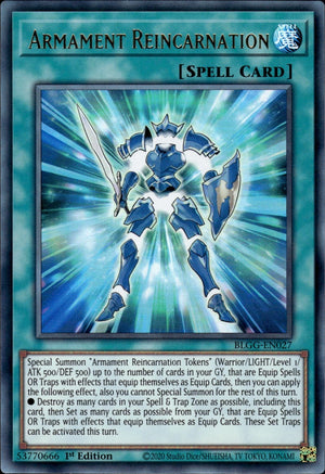 Yugioh - Armament Reincarnation *Ultra Rare* BLGG-EN027 (NM)