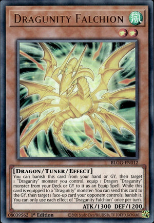 Yugioh - Dragunity Falchion *Ultra Rare* BLGG-EN012 (NM)