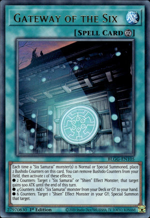 Yugioh - Gateway of the Six *Ultra Rare* BLGG-EN105 (NM)