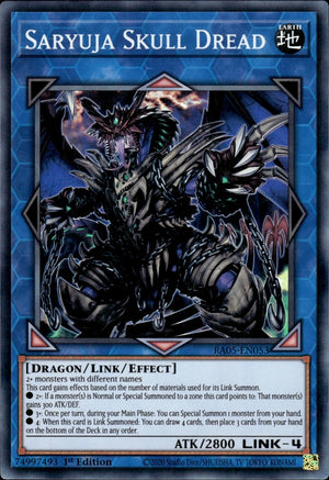 Yugioh - Saryuja Skull Dread *Select Rarity* RA05-EN053 (NM)