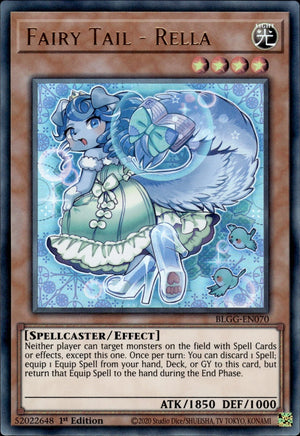 Yugioh - Fairy Tail - Rella *Ultra Rare* BLGG-EN070 (NM)