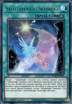 Yugioh - Satellarknight Skybridge *Ultra Rare* BLGG-EN110 (NM)