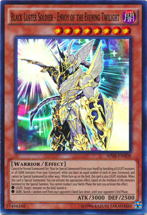 Yugioh - Black Luster Soldier - Envoy of the Evening Twilight *SR* AP08-EN008 (NM)