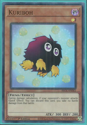 Yugioh - Kuriboh *Ultra Rare* BROL-EN062 (NM)