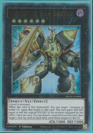 Yugioh - Inzektor Exa-Beetle *Ultra Rare* BROL-EN084 (NM/M)