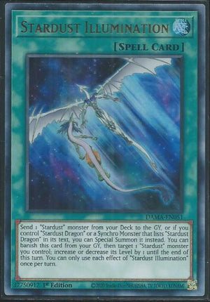 Yugioh - Stardust Illumination *Ultra Rare* DAMA-EN051 (NM)