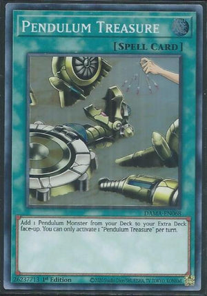 Yugioh - Pendulum Treasure *Super Rare* DAMA-EN068 (NM)