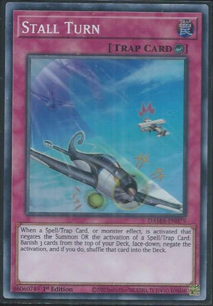 Yugioh - Stall Turn *Super Rare* DAMA-EN079 (NM/M)