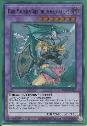 Yugioh - Dark Magician Girl the Dragon Knight ALT *Purple UR* DLCS-EN006 (NM/M)
