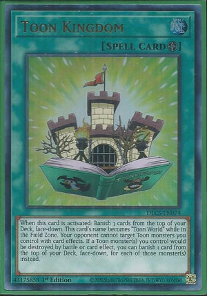 Yugioh - Toon Kingdom *Ultra Rare* DLCS-EN074 (NM)