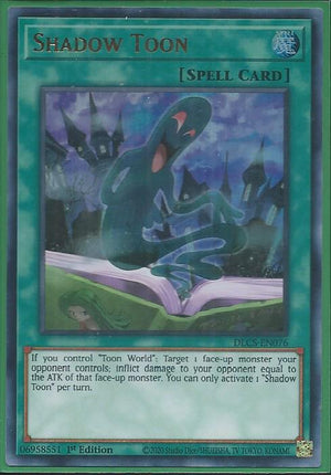 Yugioh - Shadow Toon *Ultra Rare* DLCS-EN076 (NM)