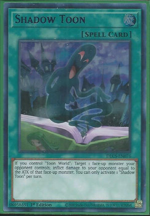 Yugioh - Shadow Toon *Purple Ultra Rare* DLCS-EN076 (NM/M)
