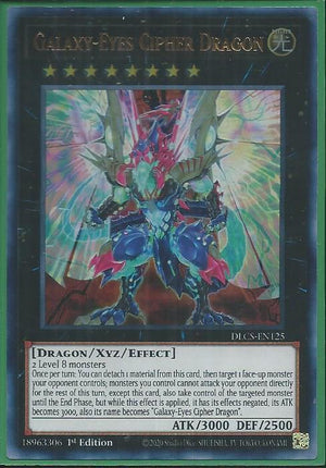 Yugioh - Galaxy-Eyes Cipher Dragon *Ultra Rare* DLCS-EN125 (NM)