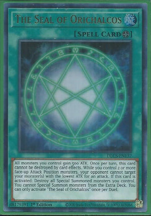 Yugioh - The Seal of Orichalcos *Ultra Rare* DLCS-EN137 (LP)