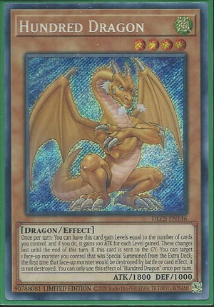 Yugioh - Hundred Dragon *Secret Rare* DLCS-EN146 (NM)