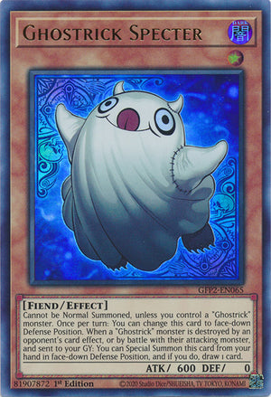 Yugioh - Ghostrick Specter *Ultra Rare* GFP2-EN065 (NM)