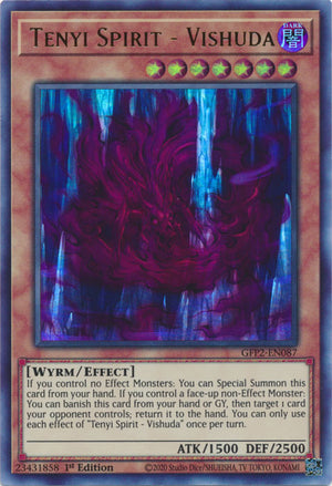 Yugioh - Tenyi Spirit - Vishuda *Ultra Rare* GFP2-EN087 (NM)