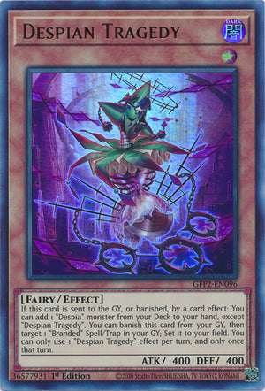 Yugioh - Despian Tragedy *Ultra Rare* GFP2-EN096 (NM)