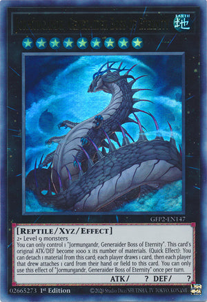Yugioh - Jormungandr, Generaider Boss of Eternity *Ultra Rare* GFP2-EN147 (NM)