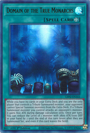 Yugioh - Domain of the True Monarchs *Ultra Rare* GFP2-EN161 (NM)
