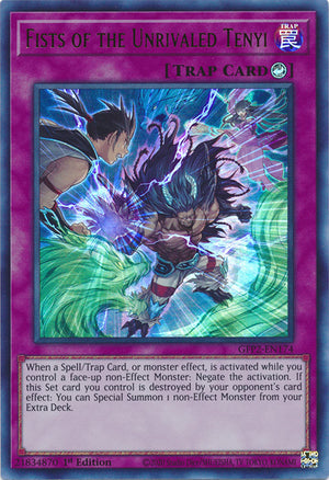 Yugioh - Fists of the Unrivaled Tenyi *Ultra Rare* GFP2-EN174 (NM)