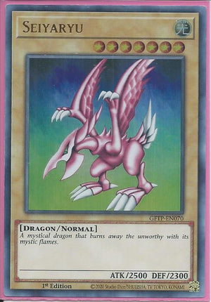 Yugioh - Seiyaryu *Ultra Rare* GFTP-EN070 (NM/M)