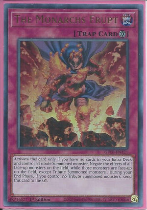 Yugioh - The Monarchs Erupt *Ultra Rare* GFTP-EN121 (NM)