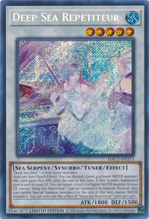Yugioh - Deep Sea Repetiteur *Secret Rare* HAC1-EN175 (NM)