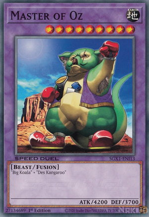 Yugioh - Master of Oz *Common* SGX1-ENI13 (NM)