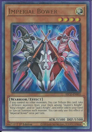 Yugioh - Imperial Bower *Ultra Rare* KICO-EN003 (NM/M)