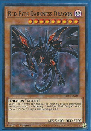 Yugioh - Red-Eyes Darkness Dragon *Common* LDS1-EN003 (NM)