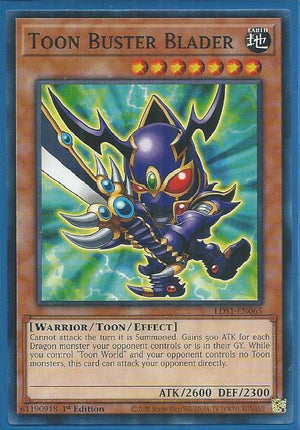 Yugioh - Toon Buster Blader *Common* LDS1-EN065 (NM)