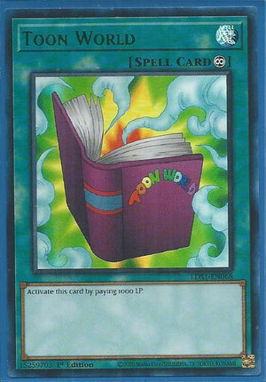 Yugioh - Toon World *Green Ultra Rare* LDS1-EN068 (NM)