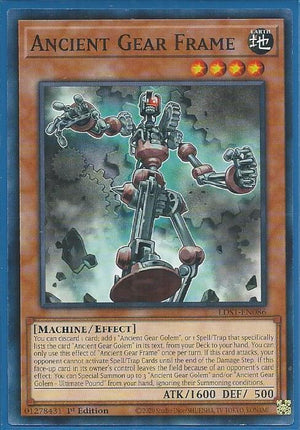 Yugioh - Ancient Gear Frame *Common* LDS1-EN086 (NM)