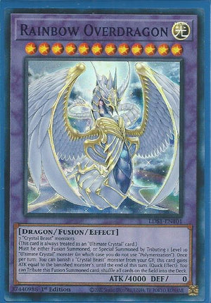 Yugioh - Rainbow Overdragon *Purple Ultra Rare* LDS1-EN101 (NM/M)
